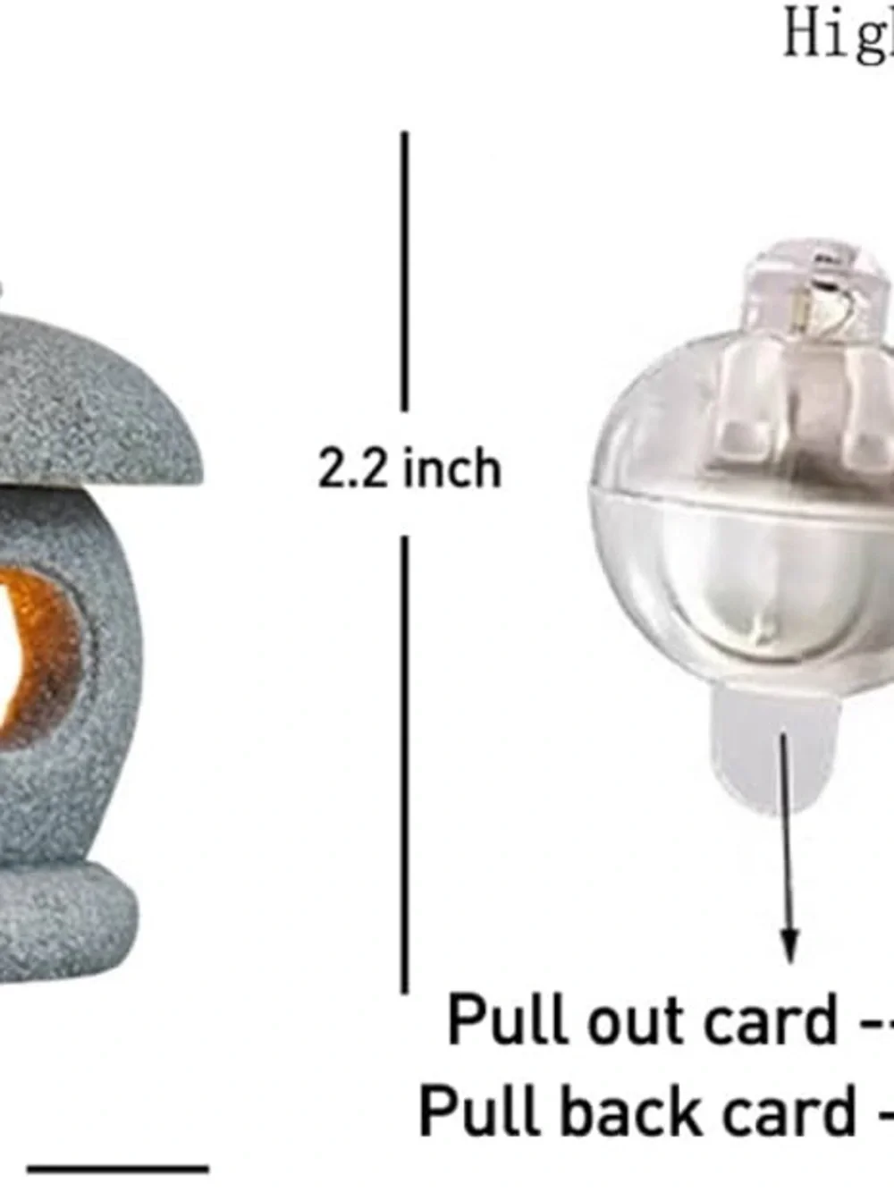 Gray Stone Lantern Accent Light - Serene Home Décor